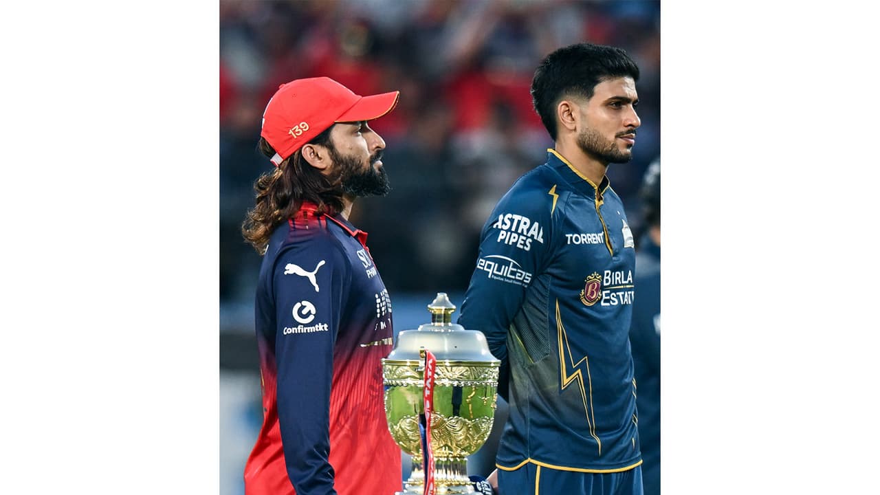 RCB skipper Rajat Patidar (left) and GT captain Shubman Gill (right) (Photo: ANI) RCB skipper Rajat Patidar (left) and GT captain Shubman Gill (right) (Photo: ANI)