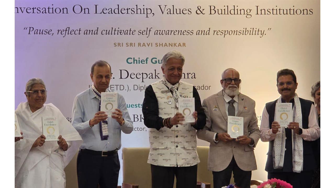 Rejneesh Jain at launch of book 'Quiet Excellence' (Photo/PressRelease) Rejneesh Jain at launch of book 'Quiet Excellence' (Photo/PressRelease)
