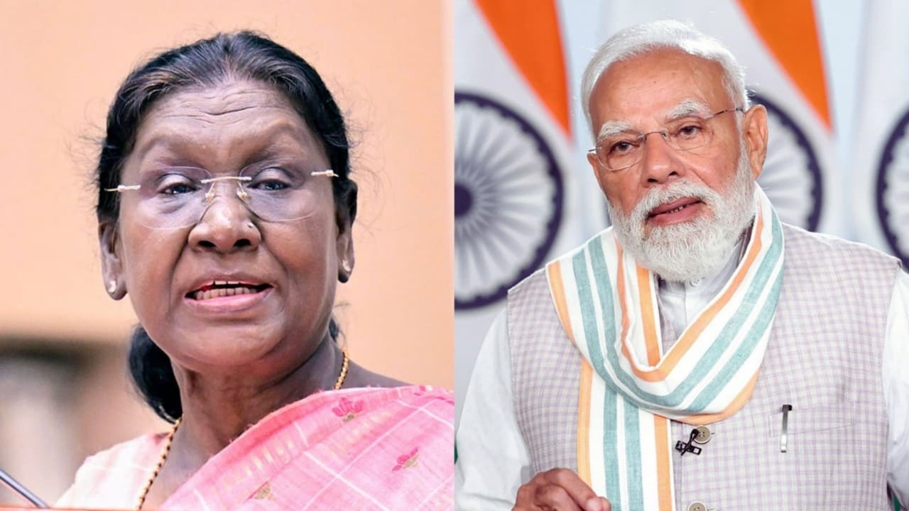 President Droupadi Murmu and Prime Minister Narendra Modi (File photo/ANI) President Droupadi Murmu and Prime Minister Narendra Modi (File photo/ANI)