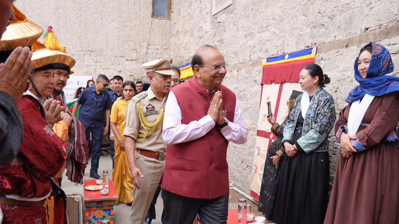 Ladakh Lieutenant Governor Vinai Kumar Saxena (Photo/@lg_ladakh) Ladakh Lieutenant Governor Vinai Kumar Saxena (Photo/@lg_ladakh)