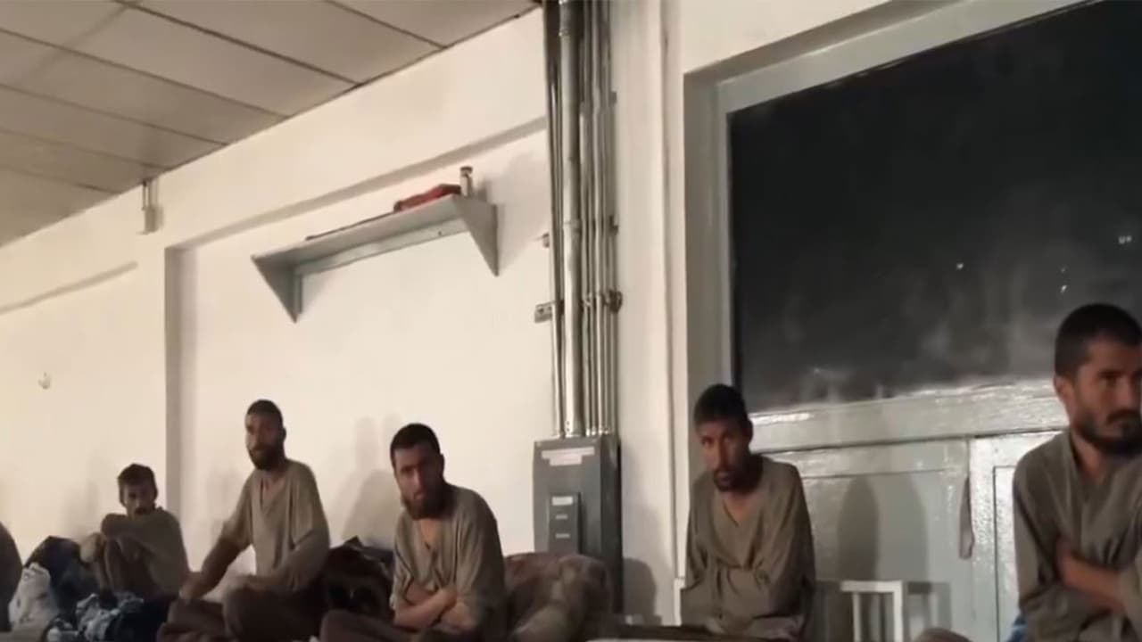 Afghan Taliban members in a holding area or shelter amidst escalating tensions between Pakistan and Afghanistan (Photo: x/@IHRF_English) Afghan Taliban members in a holding area or shelter amidst escalating tensions between Pakistan and Afghanistan (Photo: x/@IHRF_English)