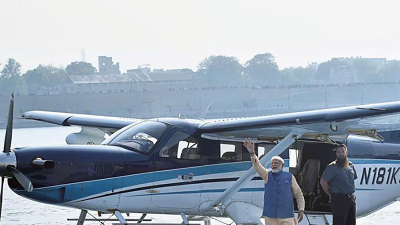 ದೇಶದ ಮೊದಲ ಸೀಪ್ಲೇನ್‌ಗಿಂದು ಮೋದಿ ಚಾಲನೆ