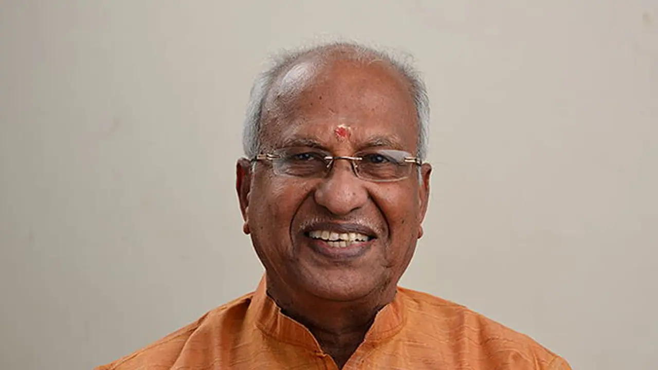 BJP pins hope on octogenarian Rajagopal again BJP pins hope on octogenarian Rajagopal again