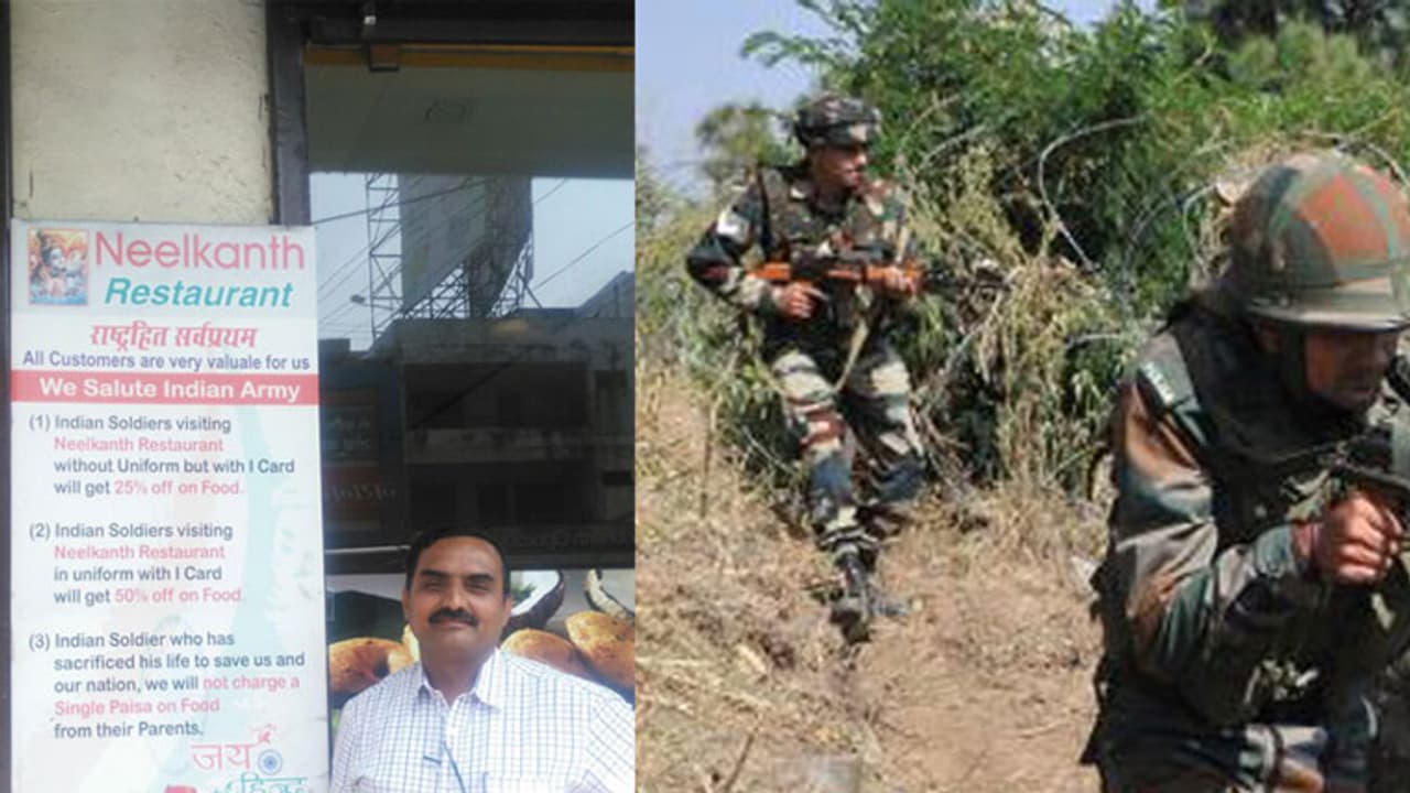 ದೇಶದ ವೀರ ಯೋಧರಿಗಾಗಿಯೇ ಸಮರ್ಪಿಸಿದ್ದಾರೆ ಈ ರೆಸ್ಟೋರೆಂಟ್! ಇಲ್ಲಿನ ವಿಶೇಷತೆ ಏನು ಗೊತ್ತಾ? ದೇಶದ ವೀರ ಯೋಧರಿಗಾಗಿಯೇ ಸಮರ್ಪಿಸಿದ್ದಾರೆ ಈ ರೆಸ್ಟೋರೆಂಟ್! ಇಲ್ಲಿನ ವಿಶೇಷತೆ ಏನು ಗೊತ್ತಾ?