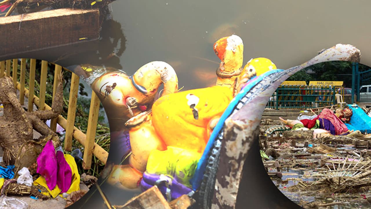 ಗಣೇಶ ಮೂರ್ತಿ ವಿಸರ್ಜನೆಗೆ ಸಂಚಾರಿ ಟ್ಯಾಂಕರ್, ಕೃತಕ ಕೆರೆ ಗಣೇಶ ಮೂರ್ತಿ ವಿಸರ್ಜನೆಗೆ ಸಂಚಾರಿ ಟ್ಯಾಂಕರ್, ಕೃತಕ ಕೆರೆ