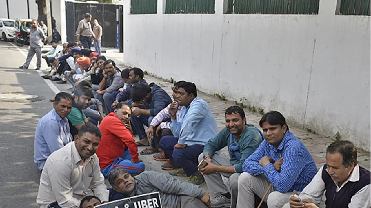 Cab drivers spent night at Freedom Park, threaten to go to court Cab drivers spent night at Freedom Park, threaten to go to court