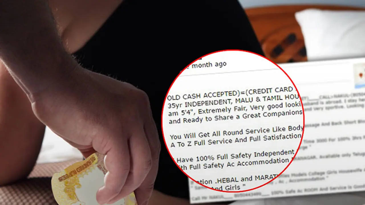 Shocking: You can exchange banned notes for sex in Bengaluru Shocking: You can exchange banned notes for sex in Bengaluru