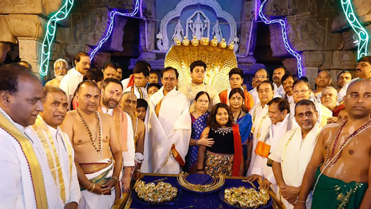 Shameful for Telangana to pay Rs 5 crore for KCR's faith Shameful for Telangana to pay Rs 5 crore for KCR's faith