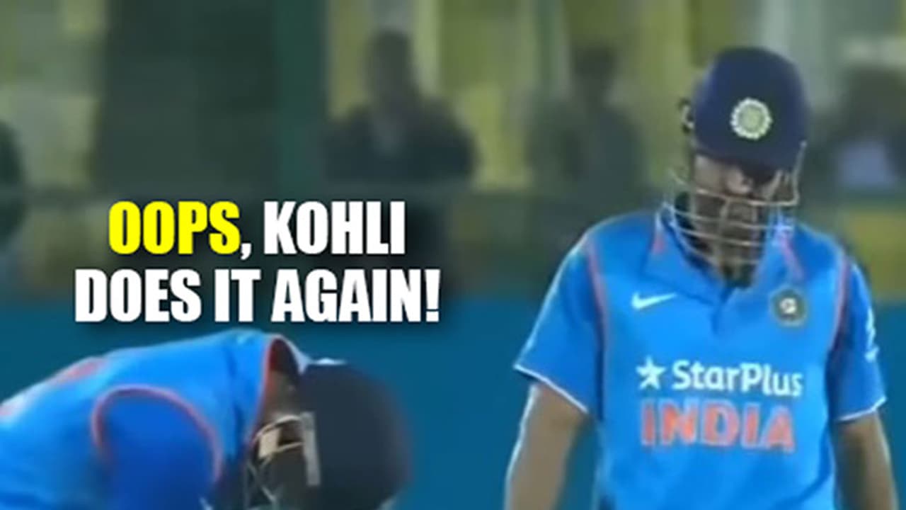 Oops he does it again: A recap of Kohli's runout sagas Oops he does it again: A recap of Kohli's runout sagas