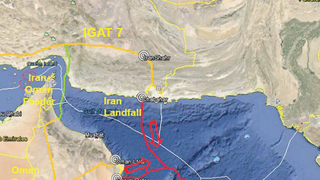 ഇറാൻ ഒമാന് ഇന്ത്യ പ്രകൃതി വാതക പൈപ്പ് ലൈന് വേഗത്തിലാക്കുന്നു ഇറാൻ ഒമാന് ഇന്ത്യ പ്രകൃതി വാതക പൈപ്പ് ലൈന് വേഗത്തിലാക്കുന്നു