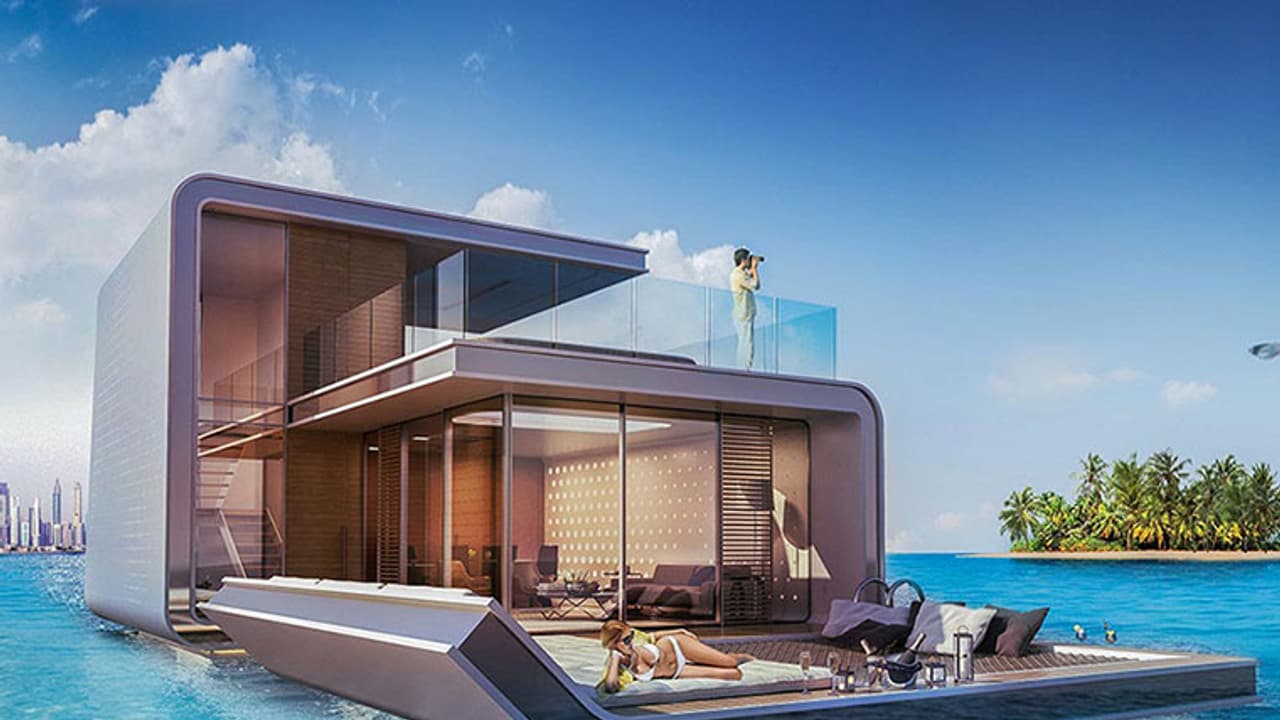 Heart shaped islands with floating villas, soon to be reality in Dubai Heart shaped islands with floating villas, soon to be reality in Dubai