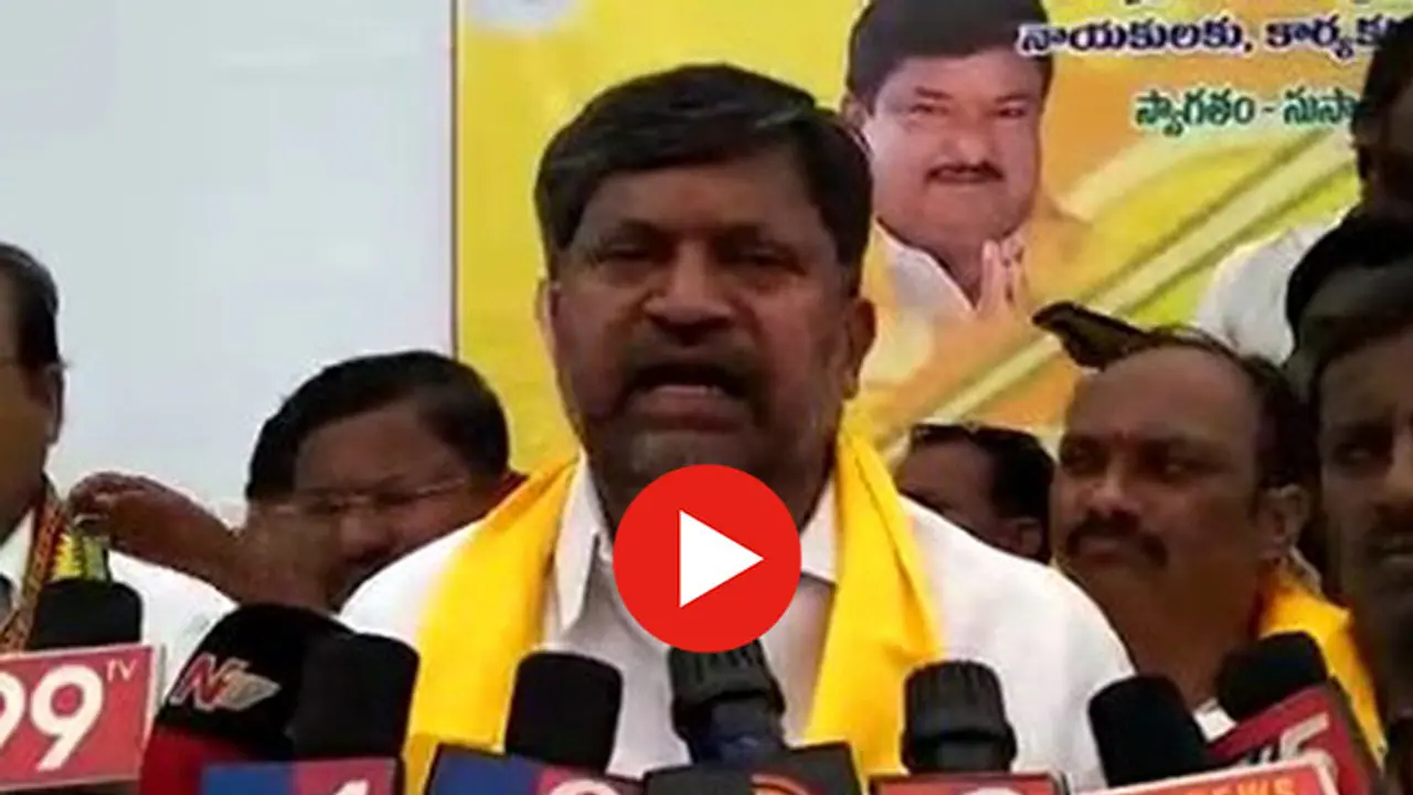 కేసిఆర్ మెడలు వంచుతాం : టిడిపి రమణ (వీడియో) కేసిఆర్ మెడలు వంచుతాం : టిడిపి రమణ (వీడియో)