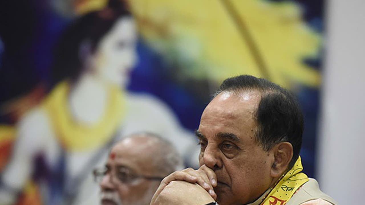 BJP gags Subramanian Swamy, cancels 2 functions BJP gags Subramanian Swamy, cancels 2 functions