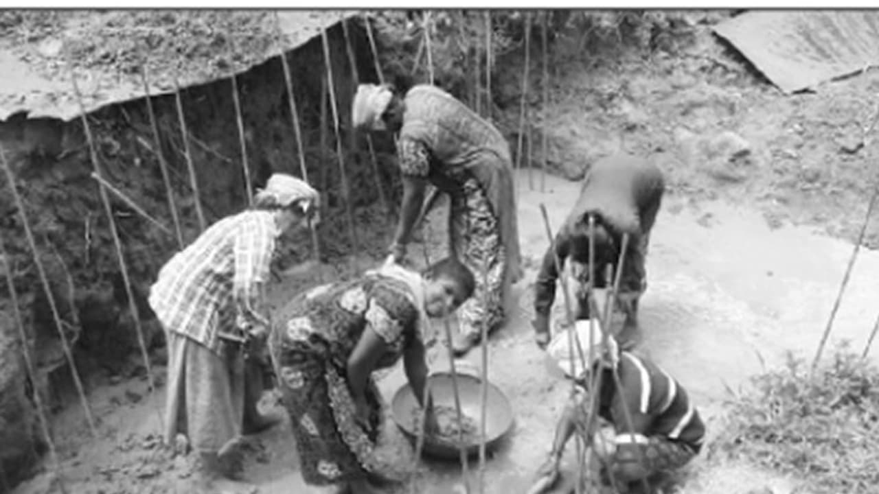 DK women construct 5 check dams under Assured Employment Scheme DK women construct 5 check dams under Assured Employment Scheme