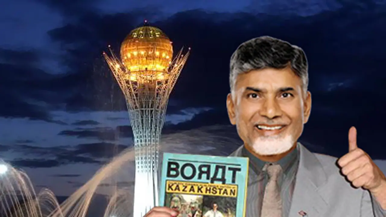 Looking for Riverside ideas, CM Naidu heads to Astana Looking for Riverside ideas, CM Naidu heads to Astana