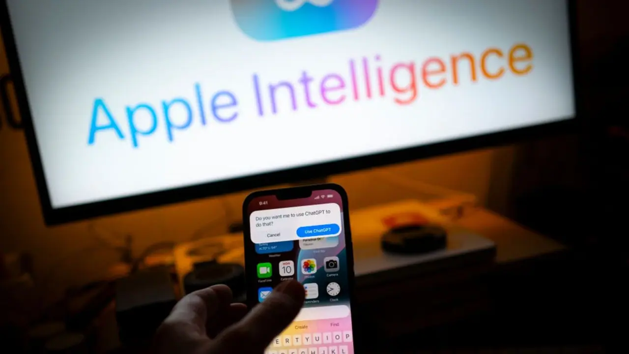 Apple Stock Hits Fresh Record Highs After Tech Giant Brings New AI Features To iPhones: Retail Cautious Amid Overbought Levels Apple Stock Hits Fresh Record Highs After Tech Giant Brings New AI Features To iPhones: Retail Cautious Amid Overbought Levels