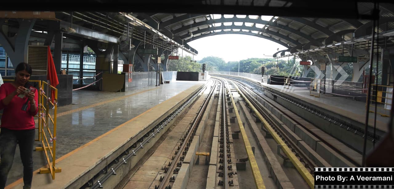 ದಕ್ಷಿಣದಲ್ಲಿ ಮೊದಲ ಮೆಟ್ರೋ ಸಂಚಾರ ದಕ್ಷಿಣದಲ್ಲಿ ಮೊದಲ ಮೆಟ್ರೋ ಸಂಚಾರ