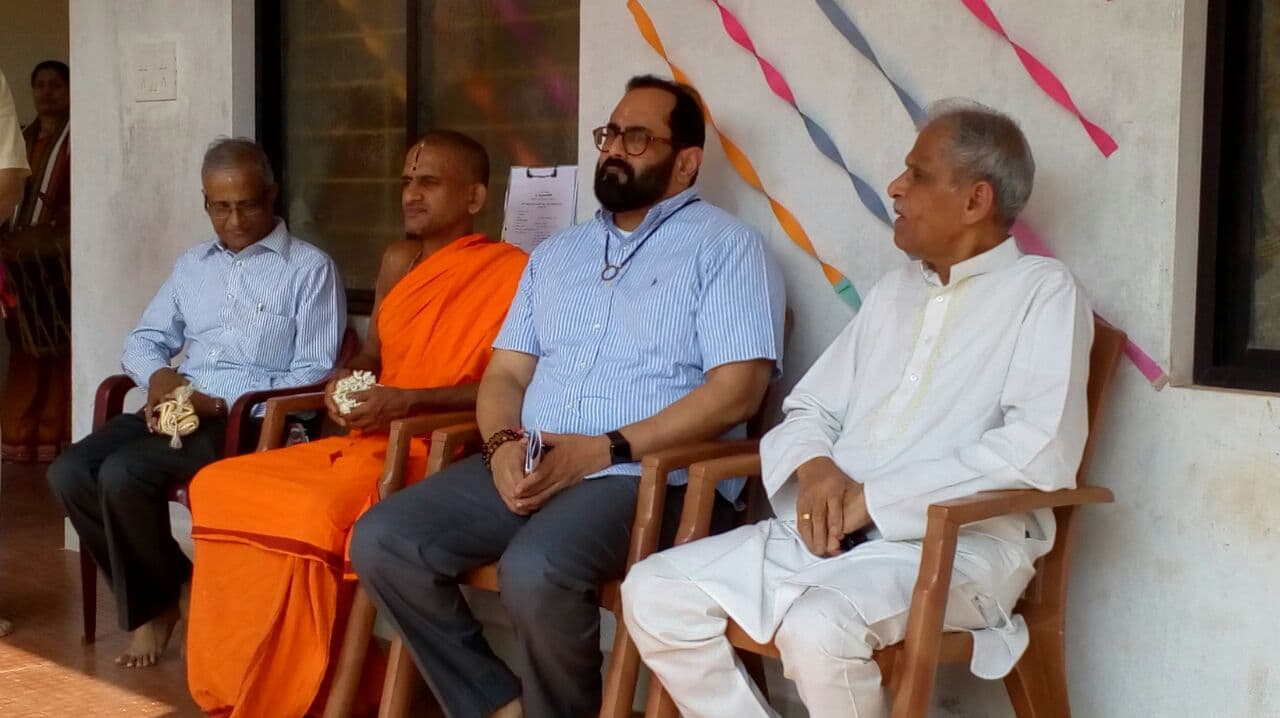 ಉಡುಪಿಗೆ ಭೇಟಿ ನೀಡಿದ ರಾಜೀವ್ ಚಂದ್ರಶೇಖರ್