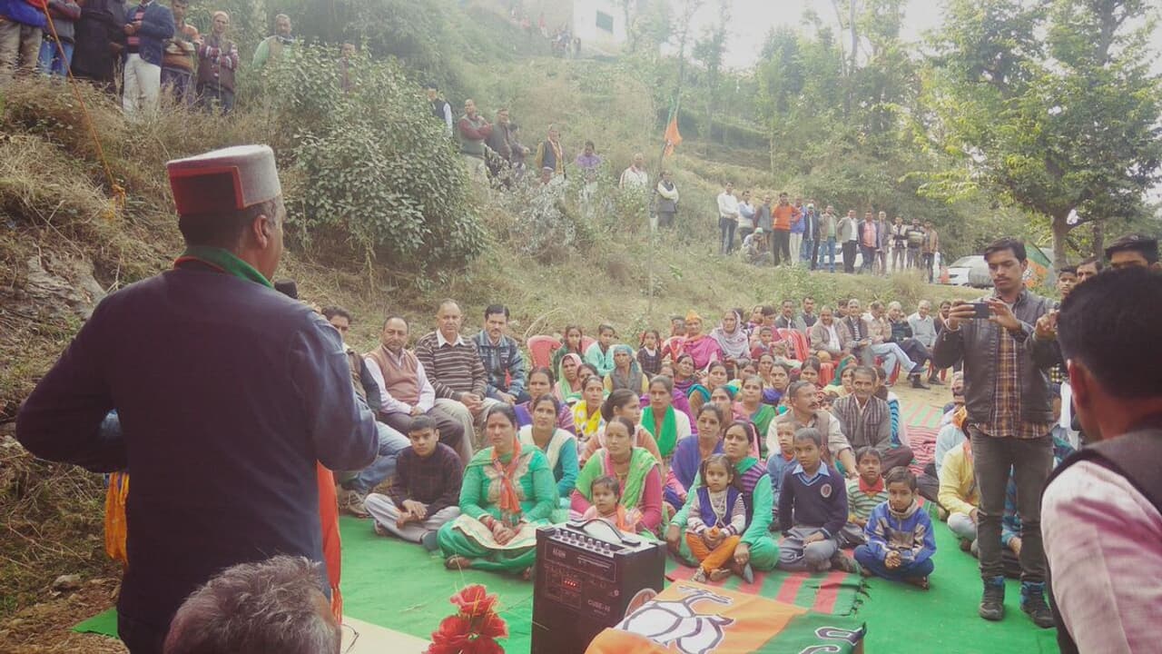 ಹೇಗಿತ್ತು ಗೊತ್ತಾ ಜೈರಾಮ್ ಠಾಕೂರ್ ಅವರ ಚುನಾವಣಾ ಪ್ರಚಾರ..