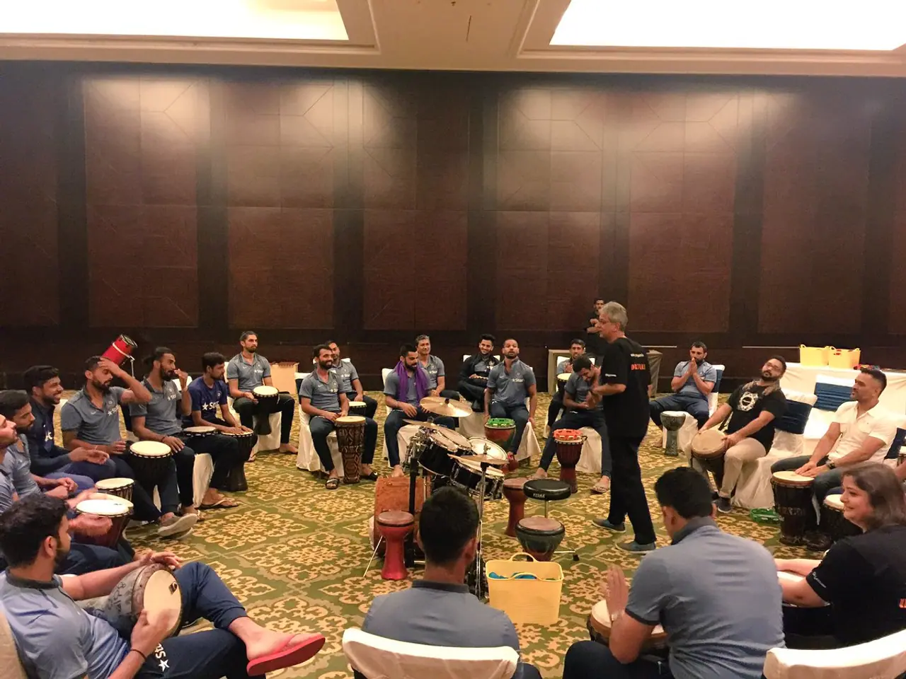 Gallery: Team India bonds in Bengaluru Gallery: Team India bonds in Bengaluru