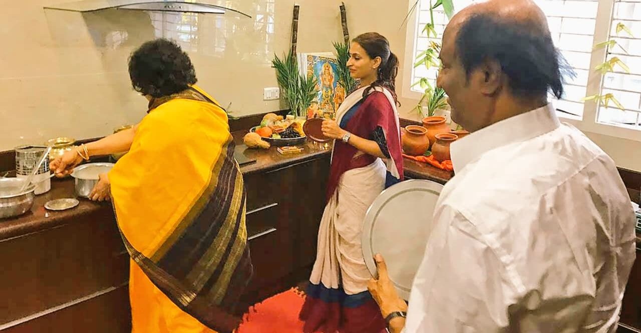 In Pics: Tamil stars celebrate Pongal In Pics: Tamil stars celebrate Pongal