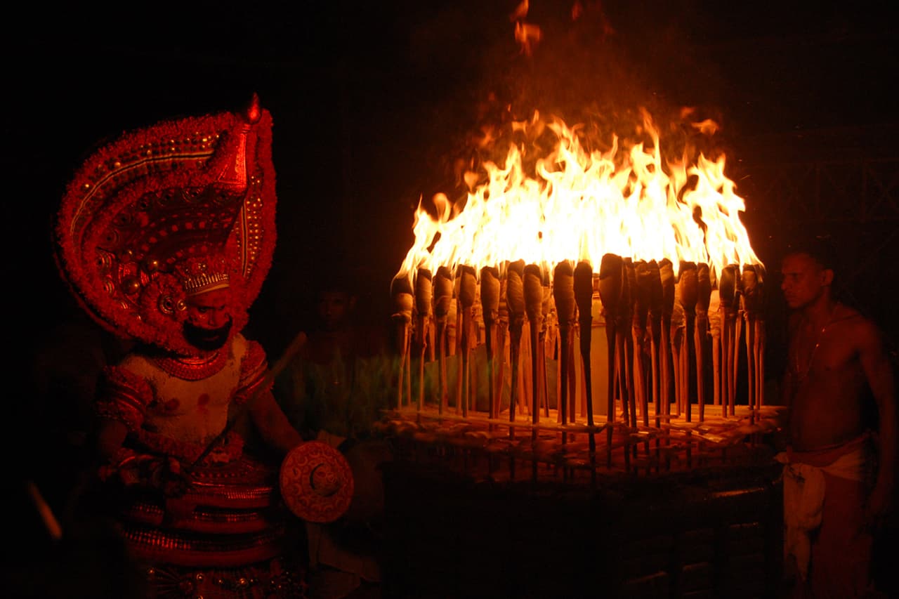 Season of dancing gods begins in Kerala Season of dancing gods begins in Kerala