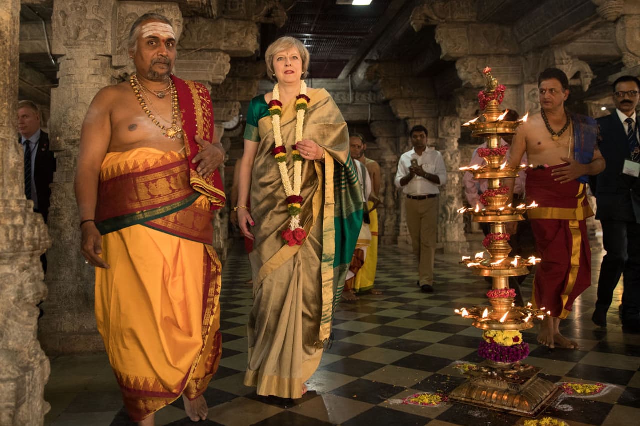 Blondes who have carried off Indian wear with elan Blondes who have carried off Indian wear with elan