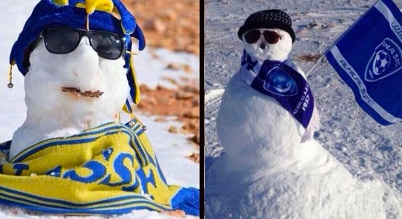 The unthinkable happened! It snowed in Saudi Arabia!