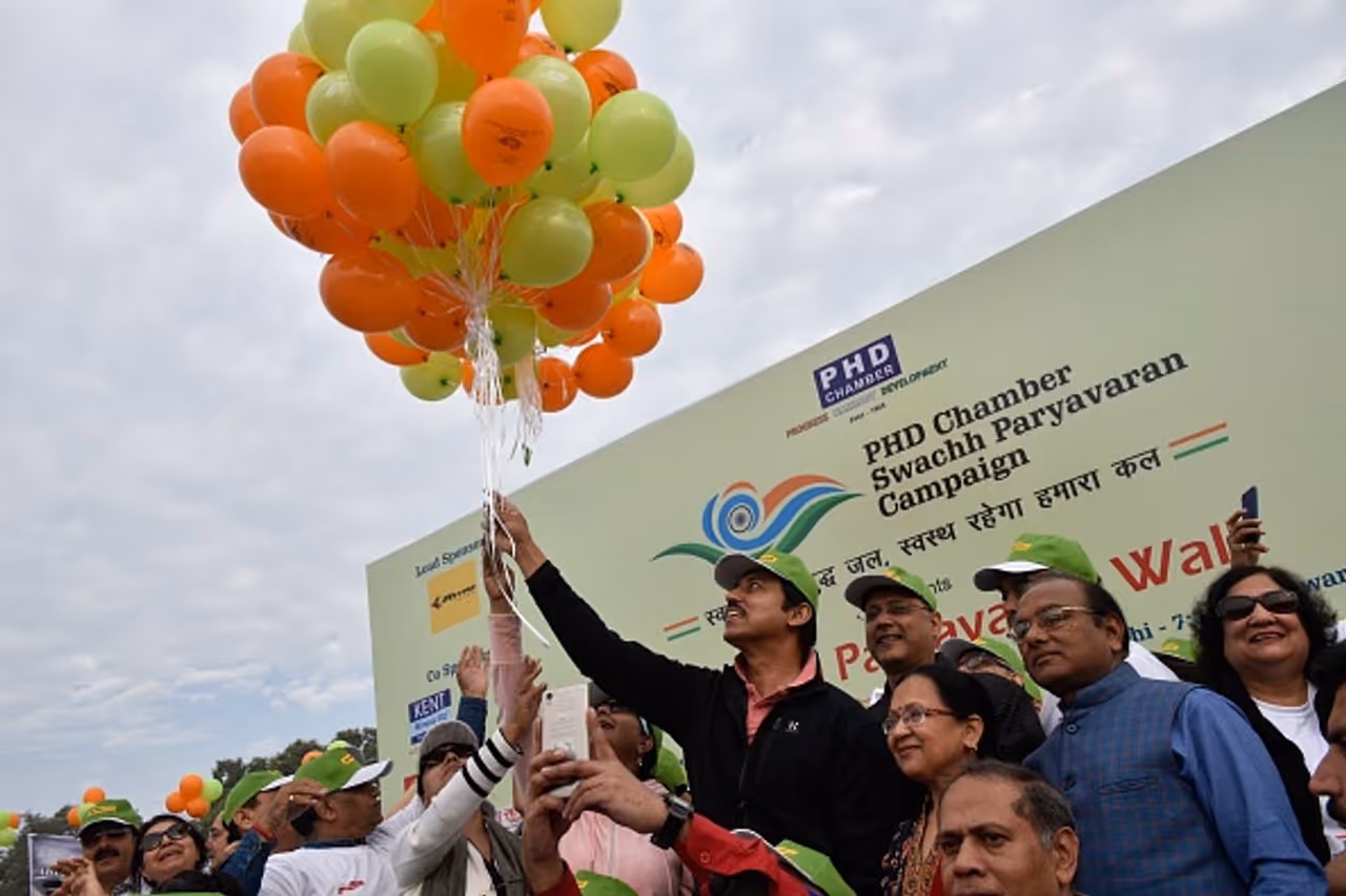 In pics: Swachh Paryavaran Walk hosted in New Delhi In pics: Swachh Paryavaran Walk hosted in New Delhi