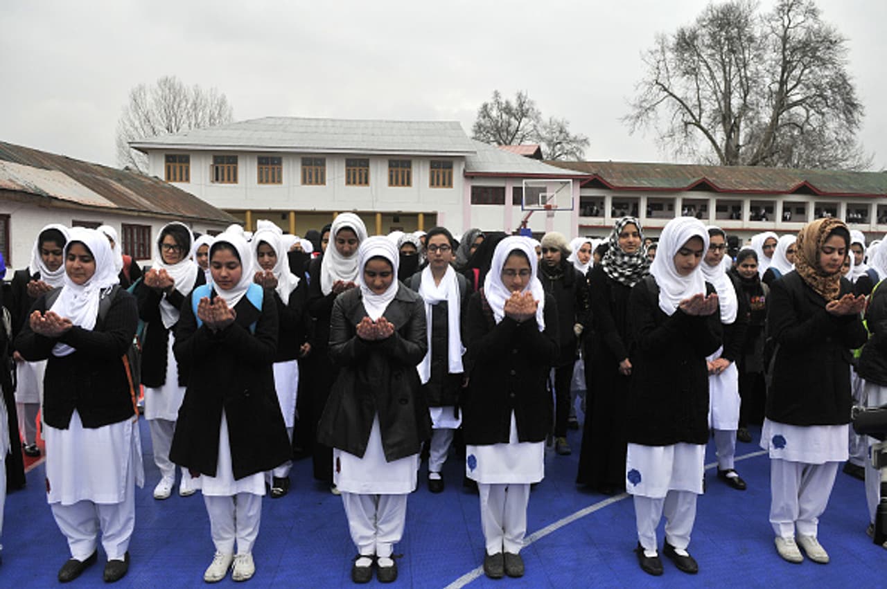 In pics: Schools reopen in Kashmir after 8 months In pics: Schools reopen in Kashmir after 8 months
