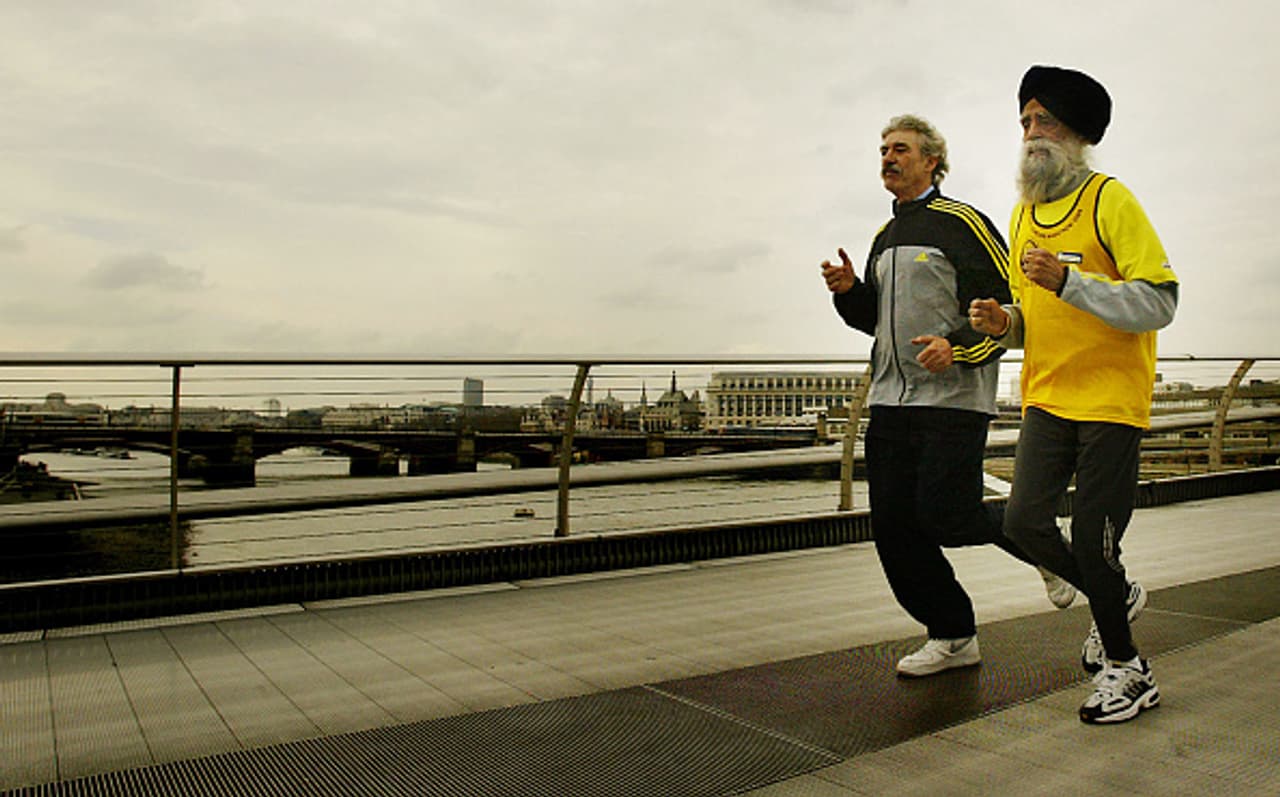 Tired at 20? This 105 year old can run circles around you!