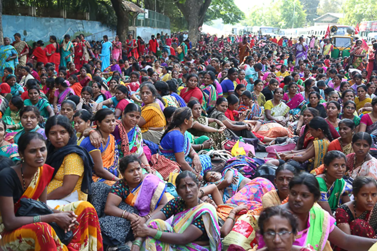 10,000 women take on the CM, spend 4 days on road and return 10,000 women take on the CM, spend 4 days on road and return