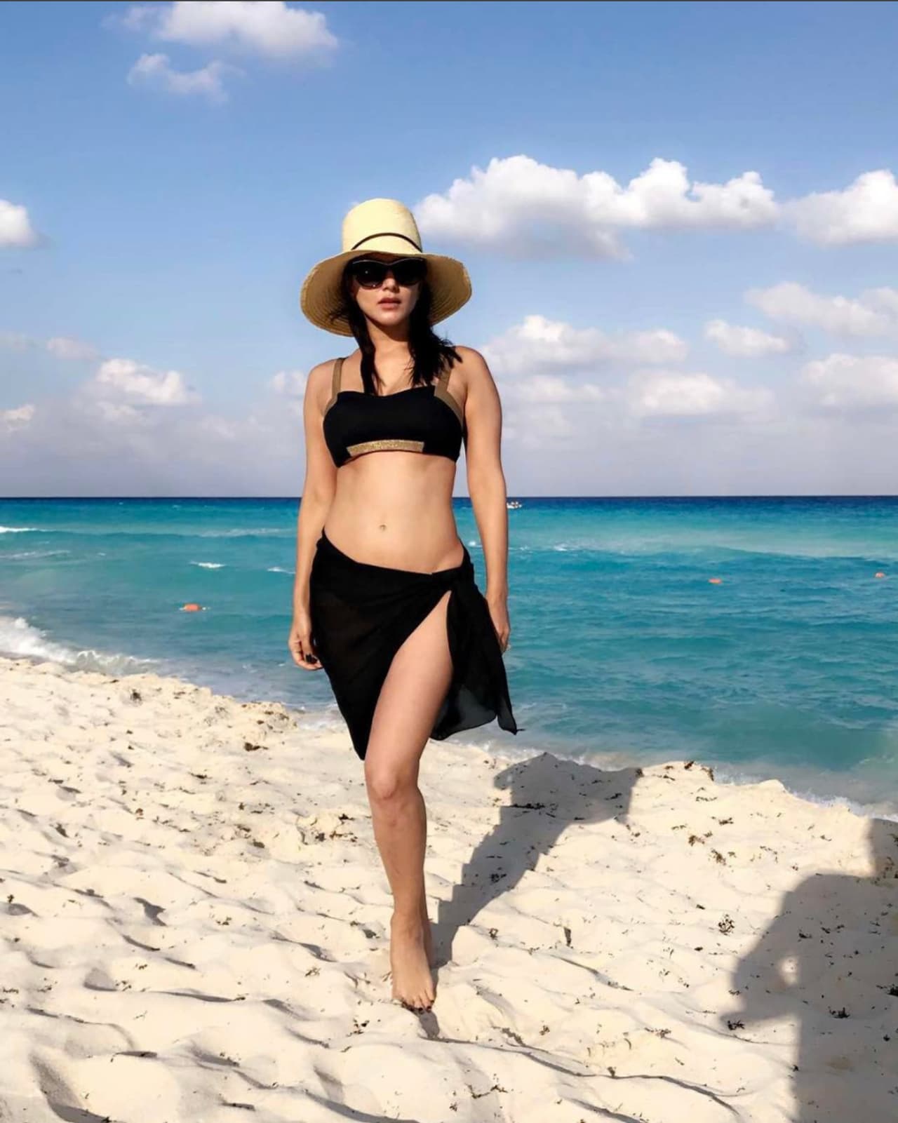 In pics: This beach just got hotter with Sunny Leone on it In pics: This beach just got hotter with Sunny Leone on it