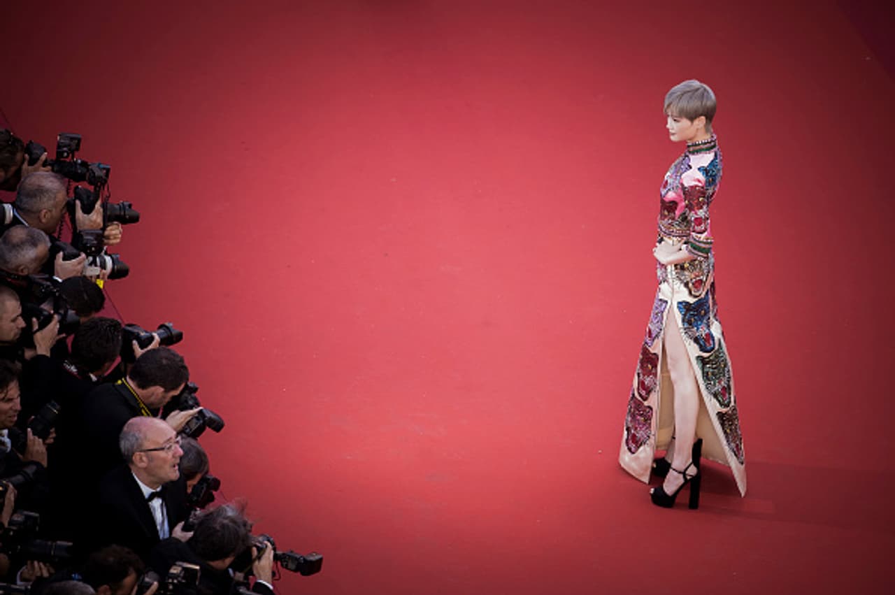 This fashion trend made a comeback on the Cannes red carpet