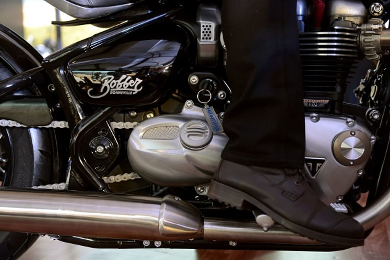 In pics: Triumph India launches the new Bonneville Bobber In pics: Triumph India launches the new Bonneville Bobber