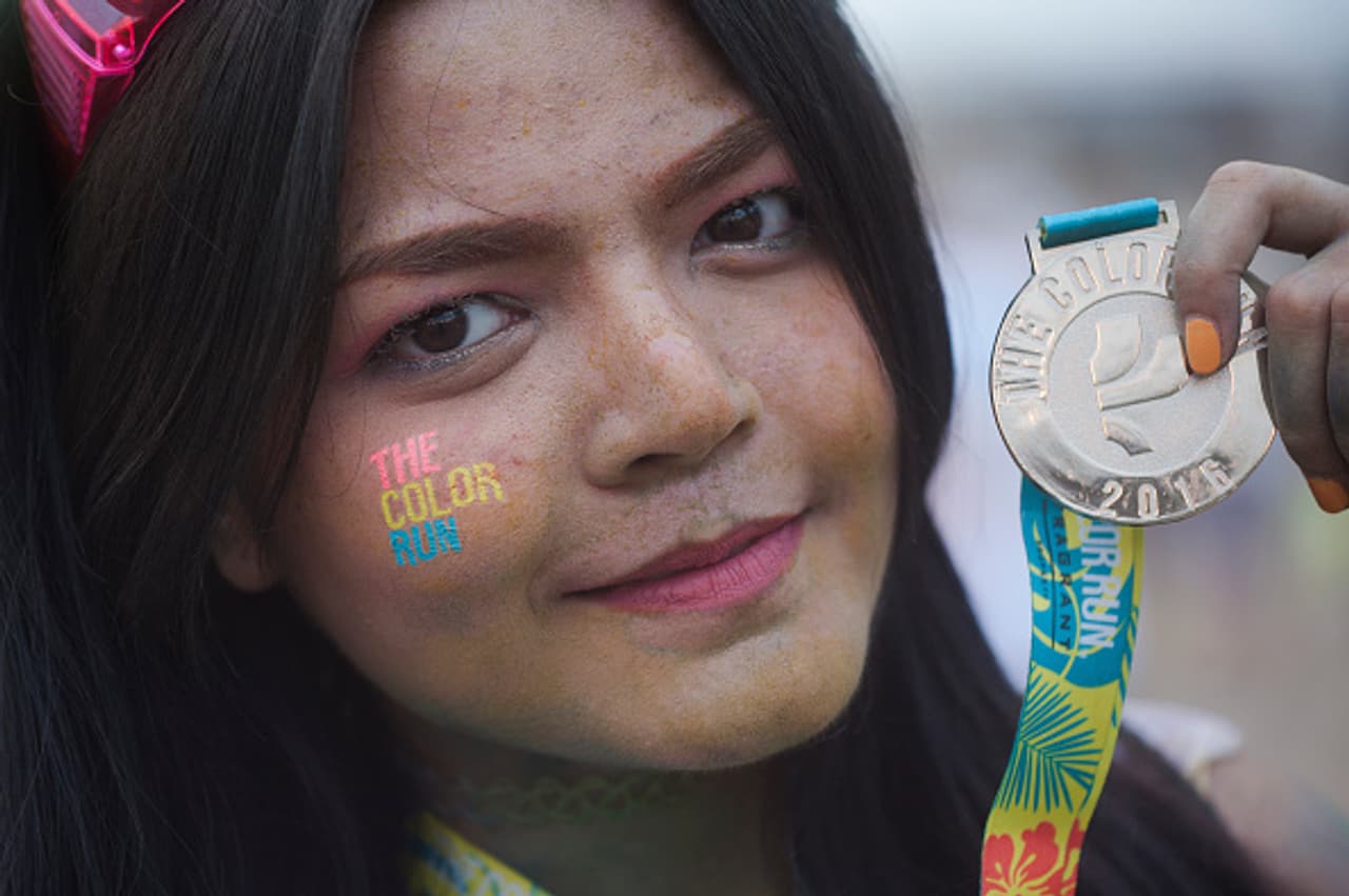 In Pics: Colour Run in Bangkok In Pics: Colour Run in Bangkok