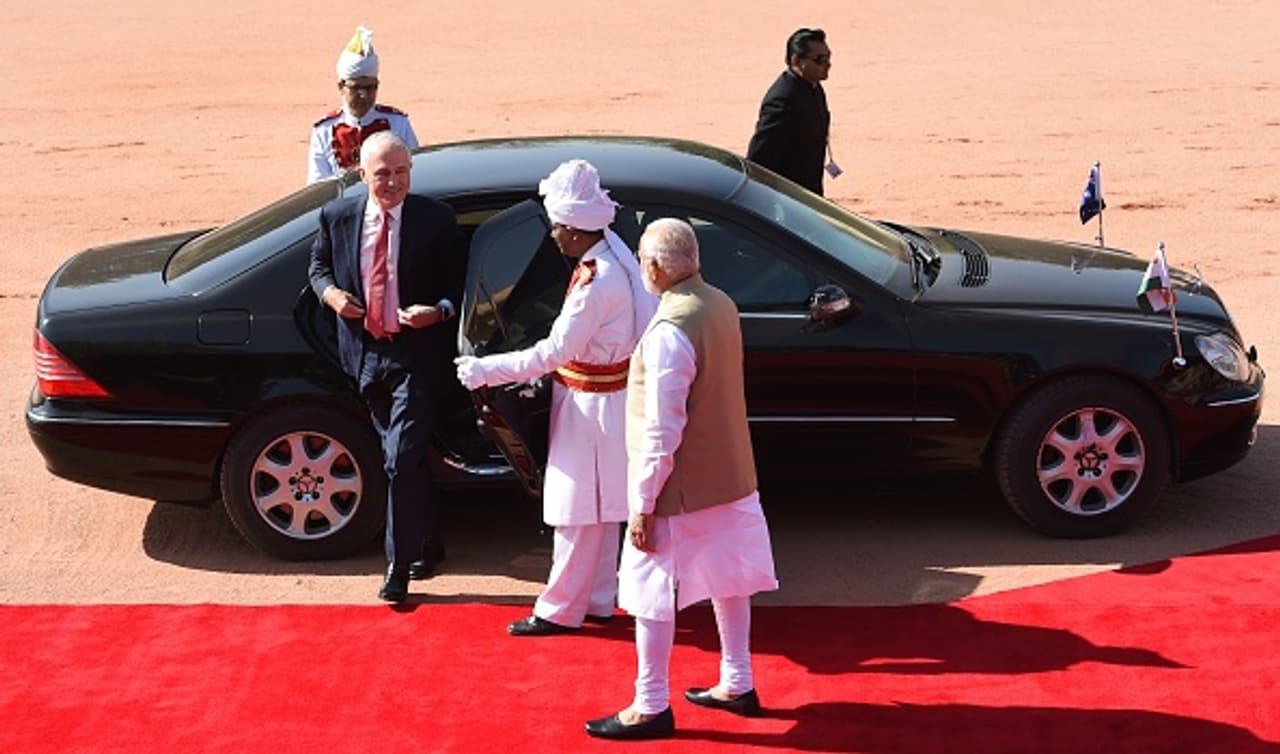 In pics: Modi Turnbull day out in New Delhi In pics: Modi Turnbull day out in New Delhi