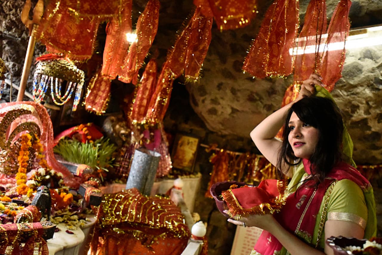 In Pics: Hindu Devotees Celebrate Navratri Festival In Pics: Hindu Devotees Celebrate Navratri Festival