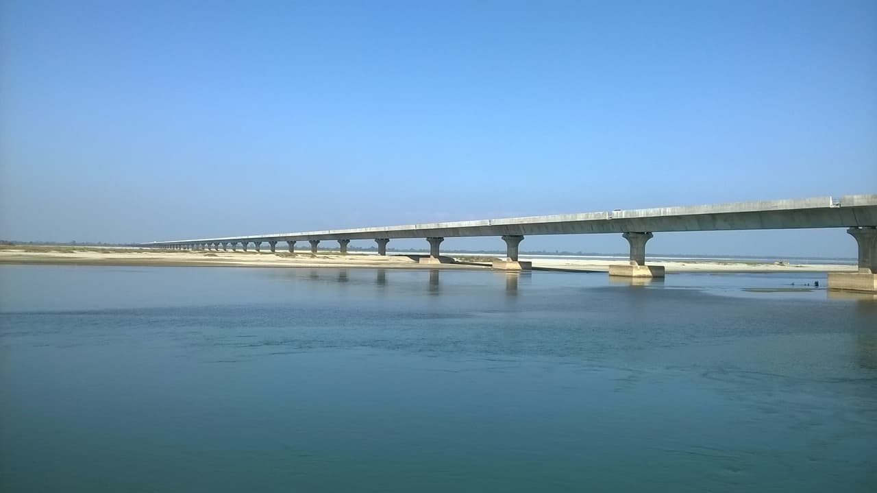 The 10 longest bridges in India built above water
