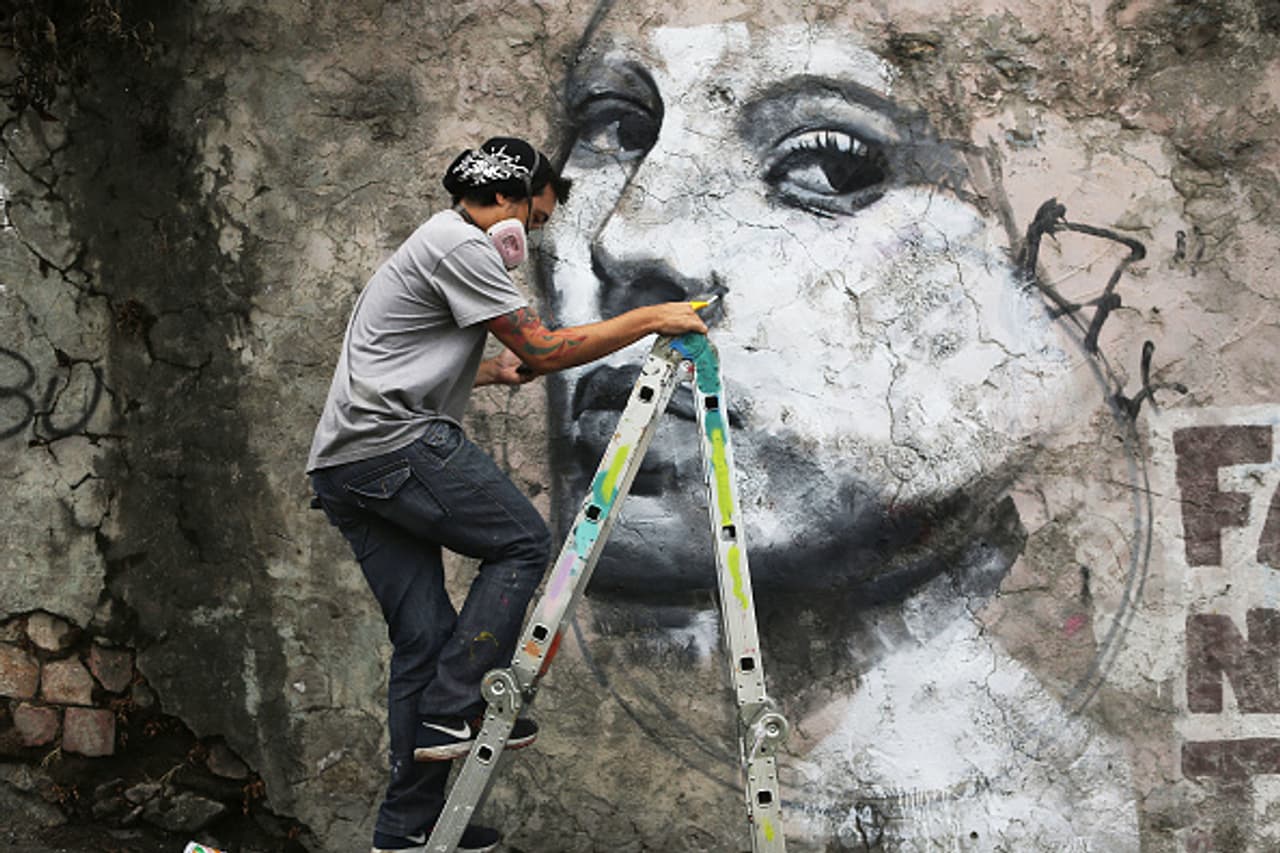 In pics: Street artists paint Rio’s oldest town In pics: Street artists paint Rio’s oldest town