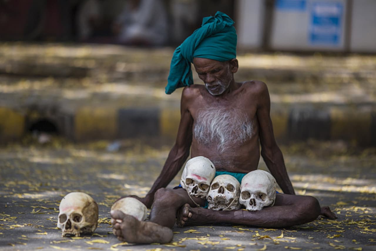 Protest and struggles, Indian farmers are on their verge Protest and struggles, Indian farmers are on their verge