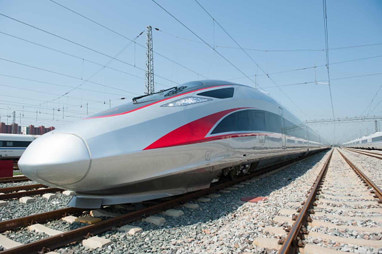In pics: China debuts two 'next gen' bullet trains In pics: China debuts two 'next gen' bullet trains
