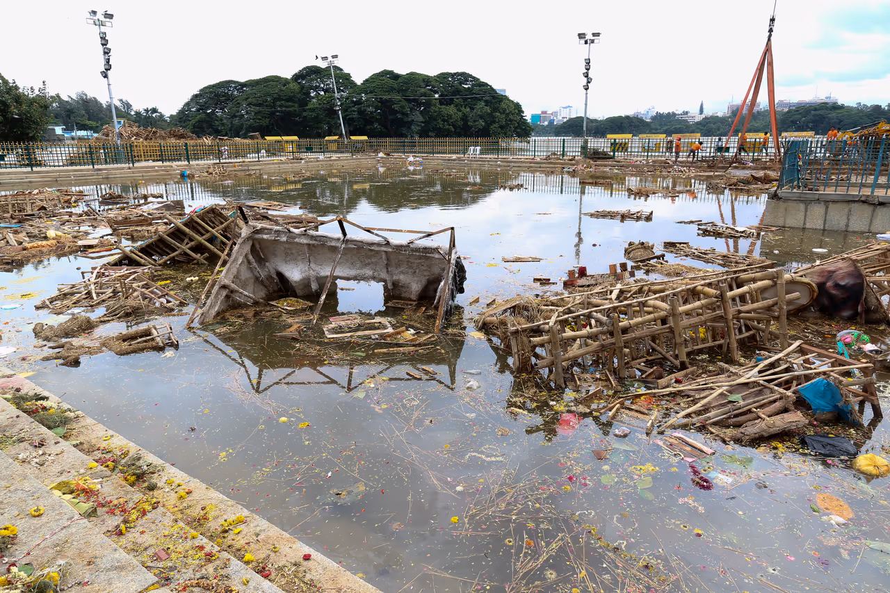 Ganesha has every reason to be angry at Bengalureans