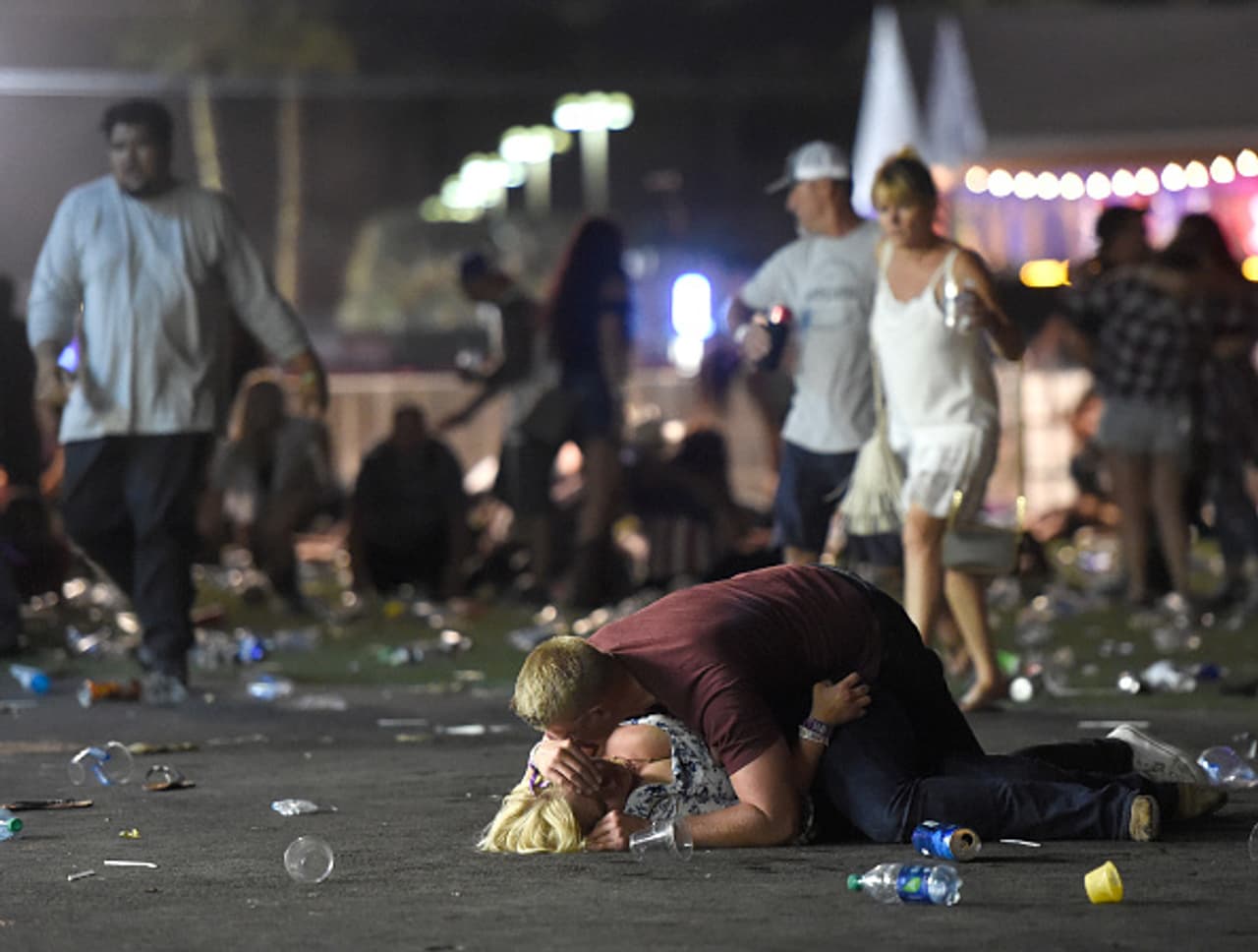 In pics: Shocking moments from Las Vegas Shooting