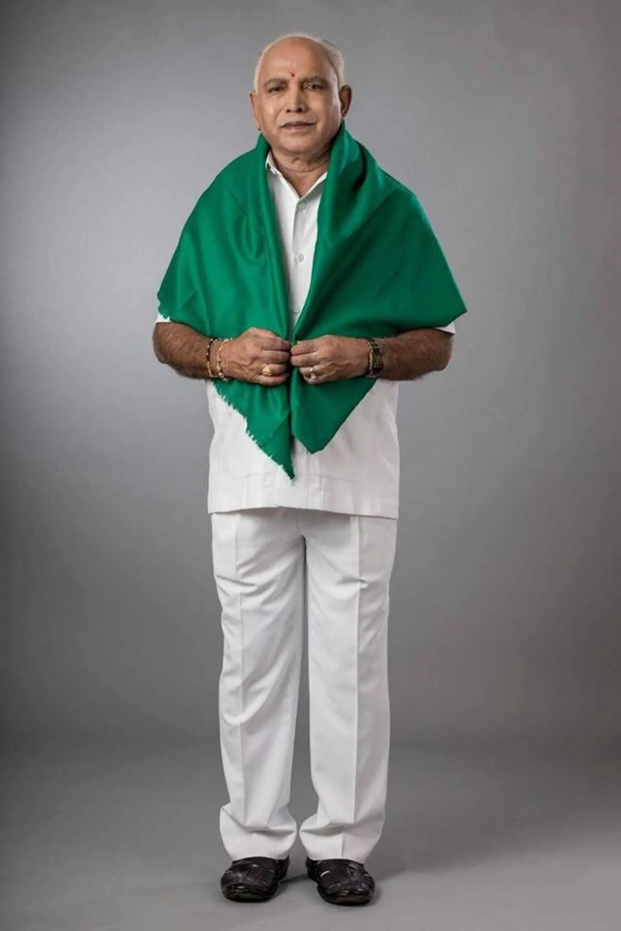 Yeddyurappa as the 23rd CM of Karnataka Yeddyurappa as the 23rd CM of Karnataka