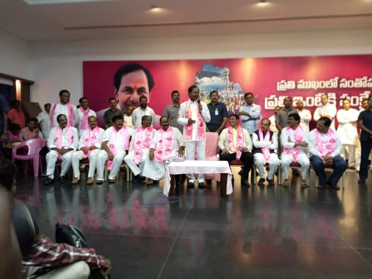 Former senior Congress leader Danam Nagender joins TRS Former senior Congress leader Danam Nagender joins TRS