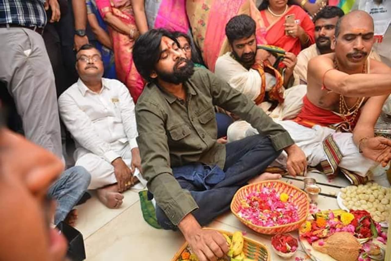 PawanKalyan at vizag party office opening PawanKalyan at vizag party office opening