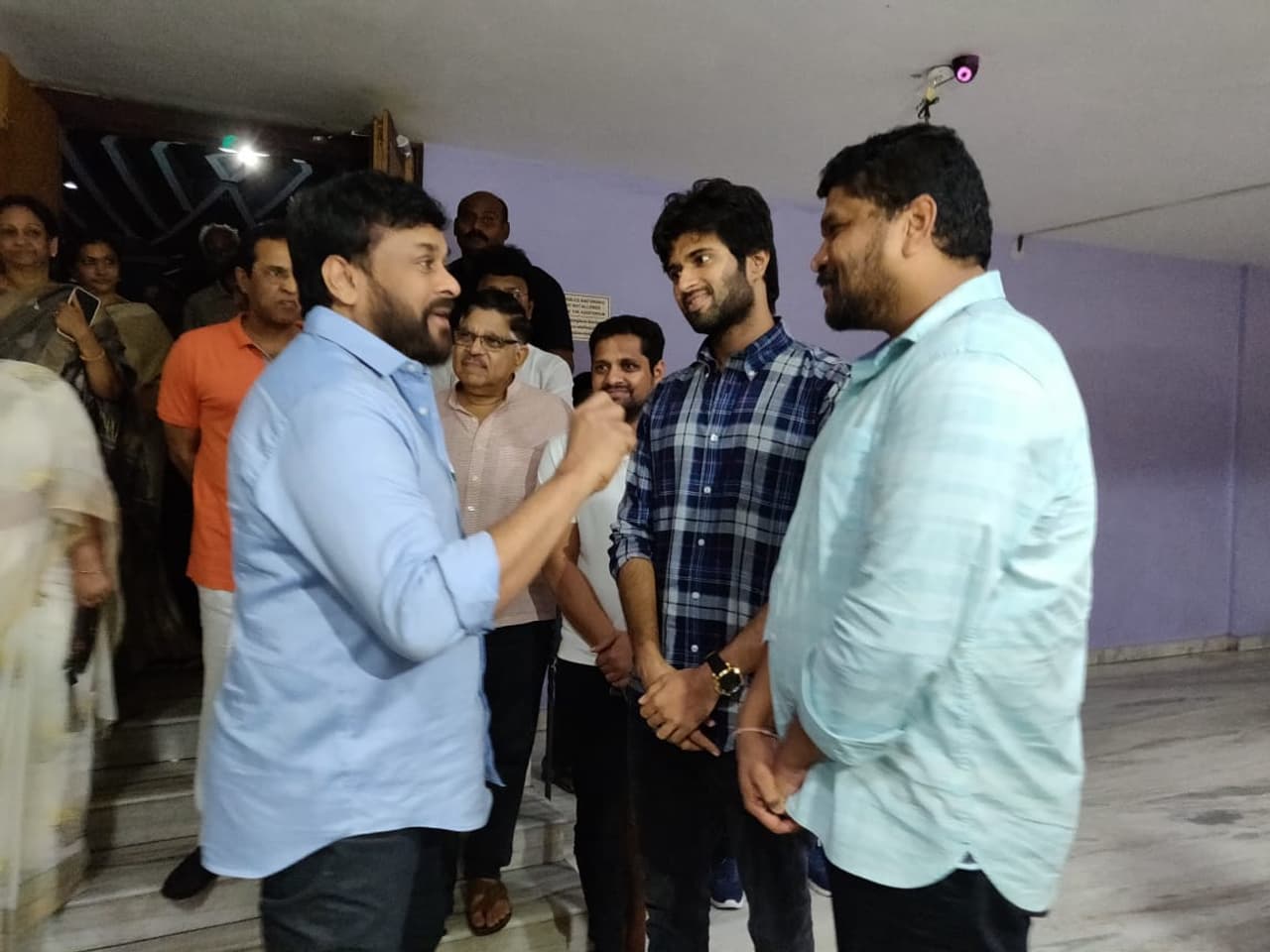 chiranjeevi watched Geetha Govindam movie chiranjeevi watched Geetha Govindam movie