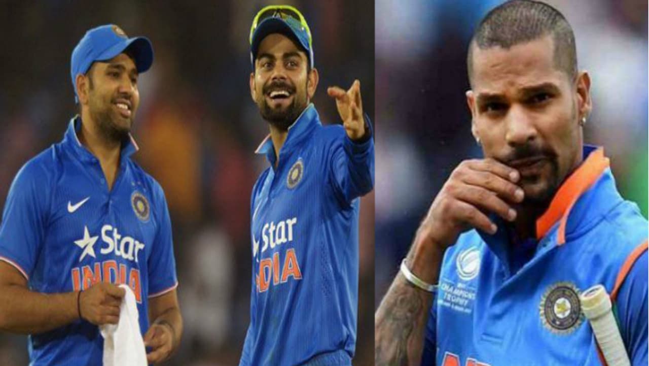 kohli rohit dhawan kohli rohit dhawan