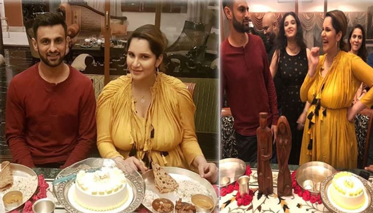 ಸಾನಿಯಾ ಮಿರ್ಜಾ ಸೀಮಂತ ಸಂಭ್ರಮದ ಕ್ಷಣ ಸಾನಿಯಾ ಮಿರ್ಜಾ ಸೀಮಂತ ಸಂಭ್ರಮದ ಕ್ಷಣ